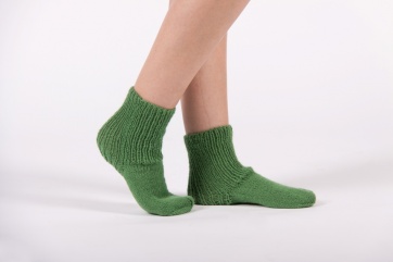 Носки детские светло-зеленые